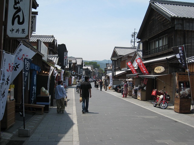 伊勢路・おかげ横丁街並み